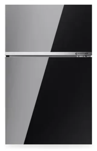 Hisense 277L TMF Inverter Glass Door Refrigerator Mirror Black — 4