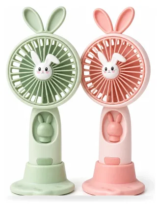 Rabbit Ear Mini LED Cartoon Fan — 4