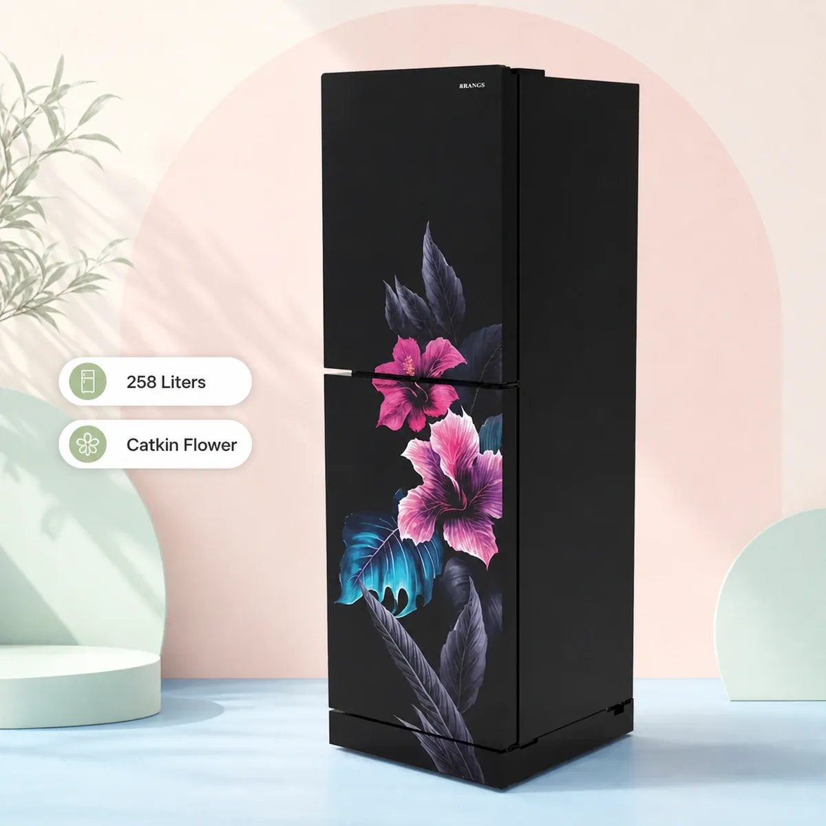 Rangs Catkin Flower 258 Ltr Refrigerator product image