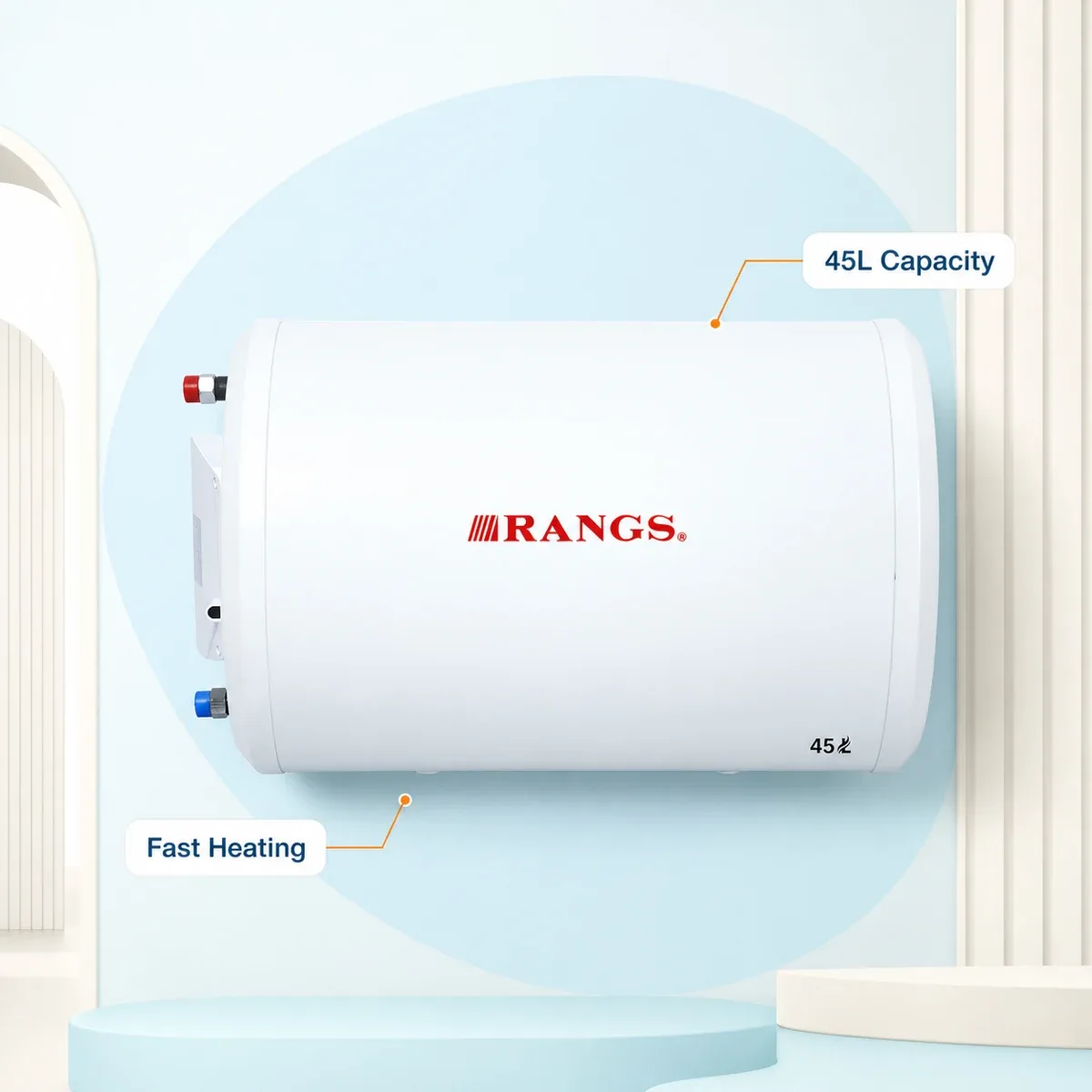Rangs Geyser 45 Liter Water Heater product image