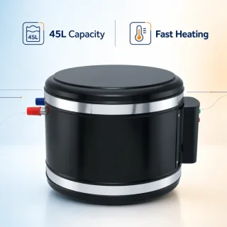 Singer 45L Water Heater (Black) — 1