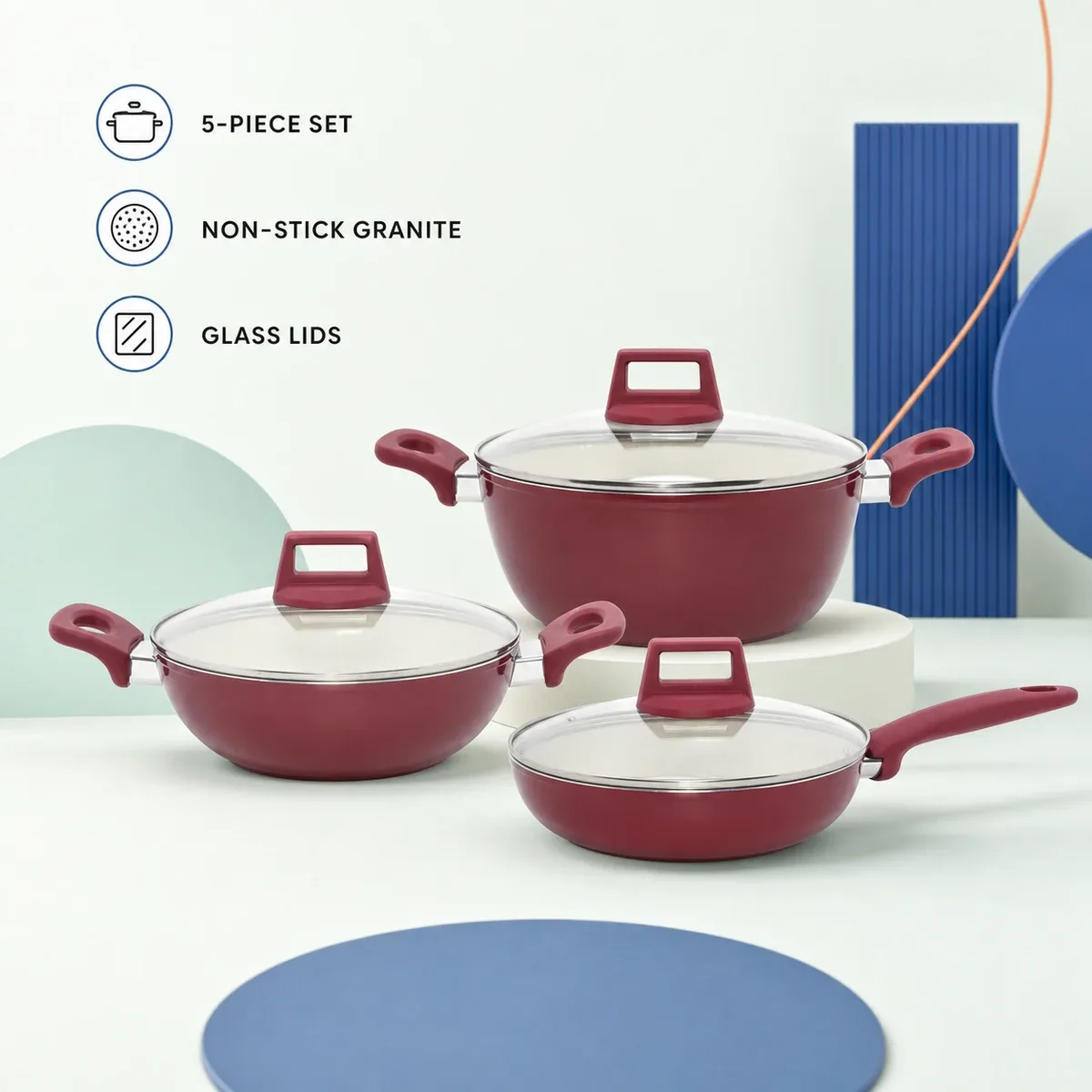 Singer 5-Piece Non-Stick Cookware Set product image