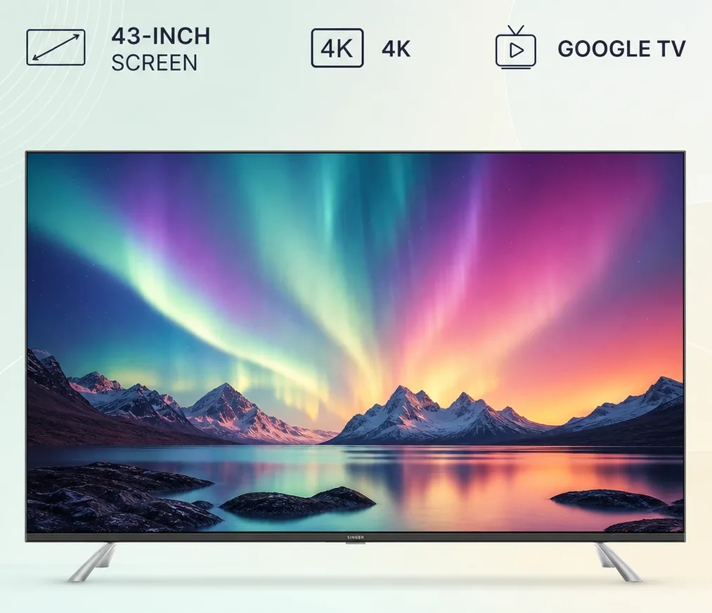 Singer Primax 4K Google TV 43 Inch product image