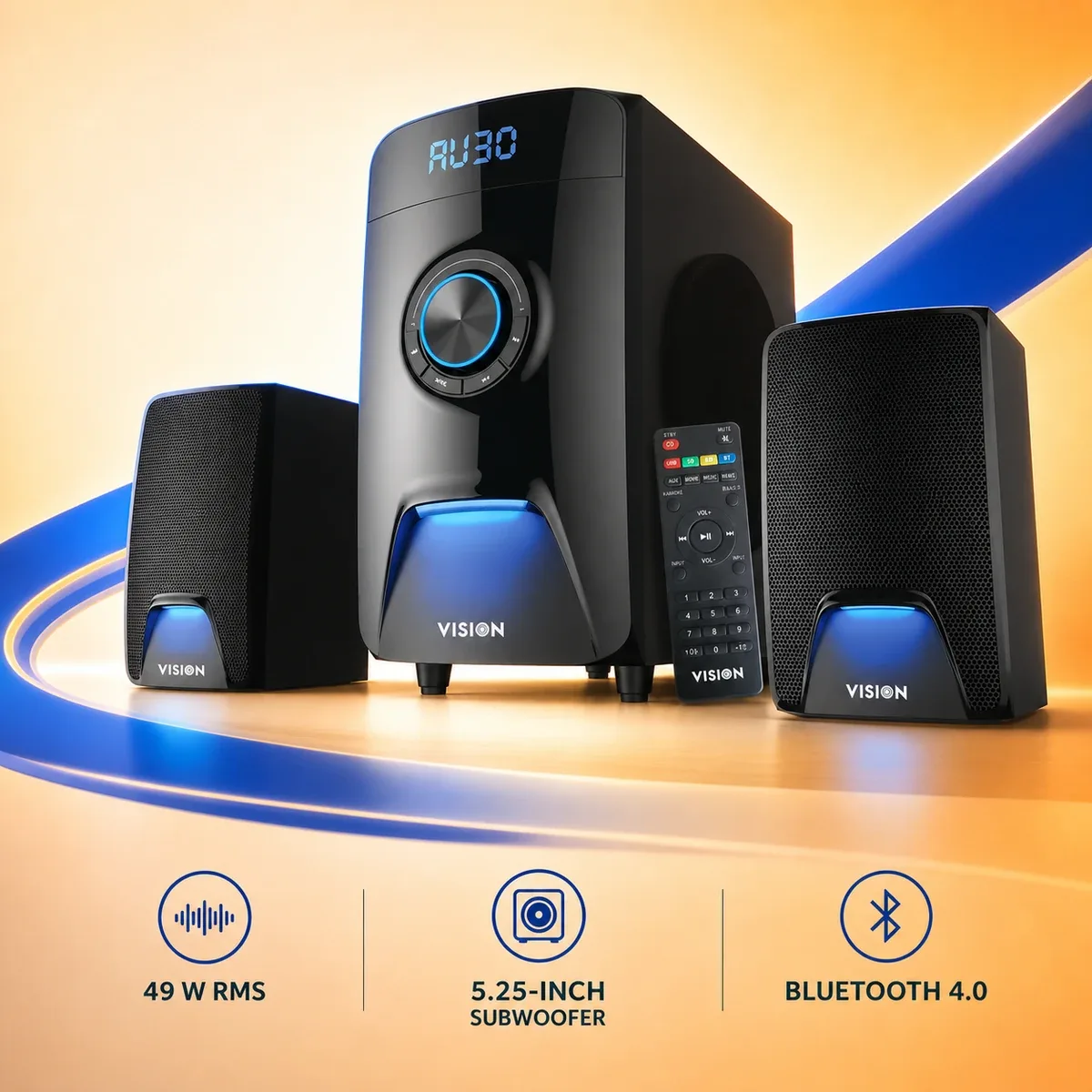 Vision 2:1 Multimedia Speaker LOUD-101 product image