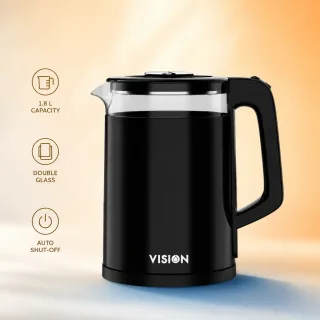 Vision E. Kettle 1.8L VIS-EK-022 (Double Glass) — 1
