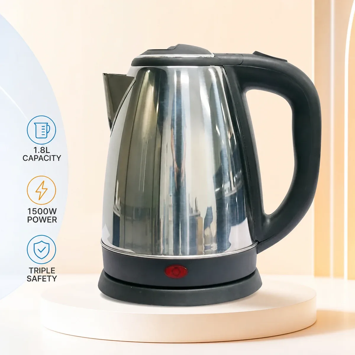 Vision Electronic Kettle 1.8L VIS-EK-005 product image