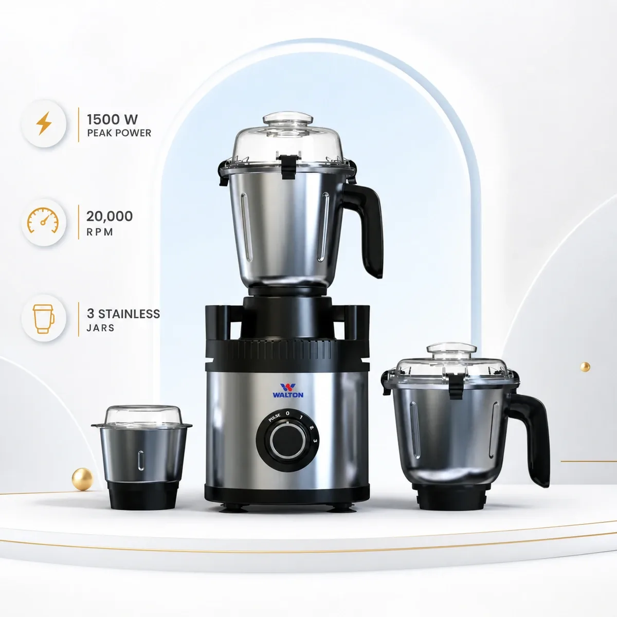 Walton 1500 Watt Mixer Grinder product image