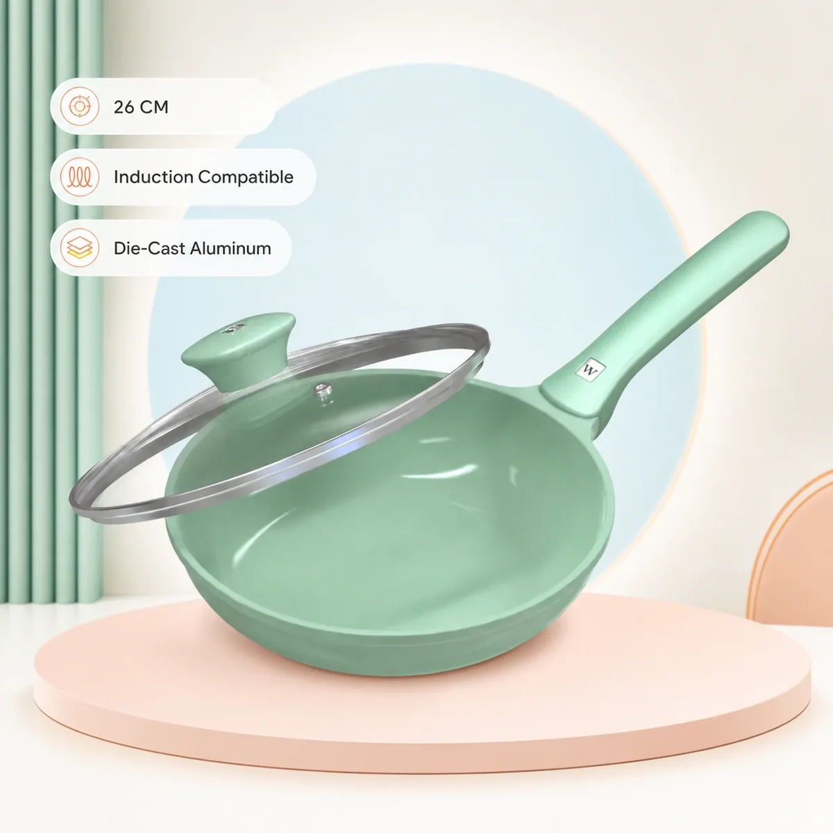 Walton Dynamic Die Cast Fry Pan 26CM-(Induction) product image