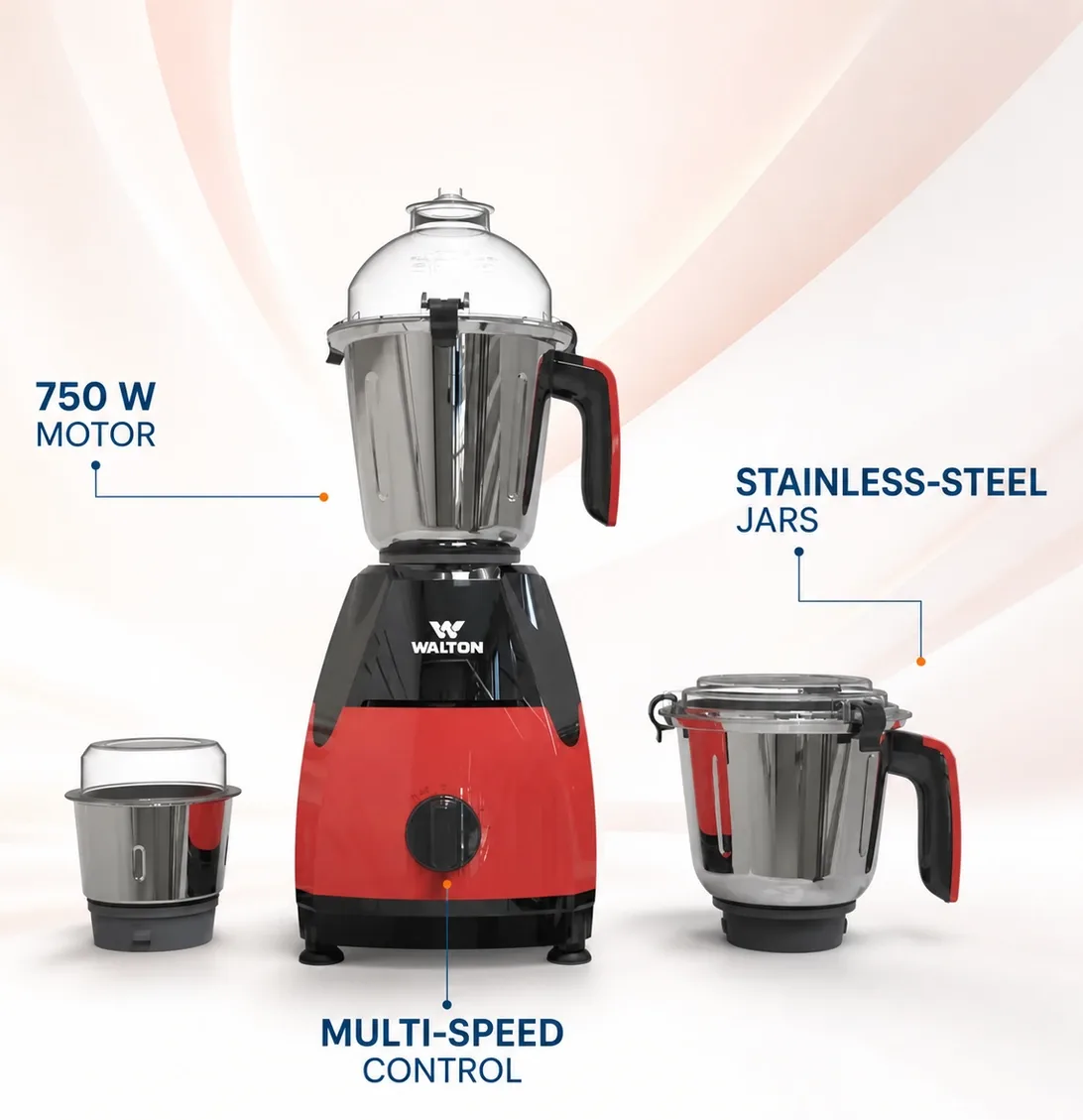 Walton VK Series Mixer Grinder 750 Watt product image